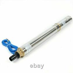 Solar Water Pump Stainless Steel Deep Well Submersible Pump WithMppt Controller US