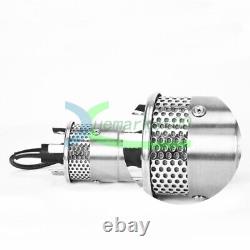 Stainless Shell Submersible 3.2GPM 4 Deep Well Water DC Pump 24V