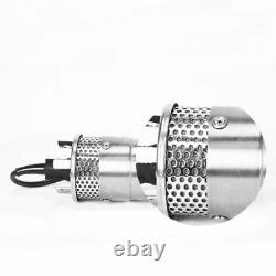 Stainless Shell Submersible 3.2GPM 4 Deep Well Water DC Pump 24V