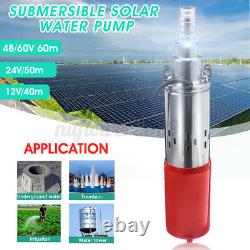 Stainless Steel Solar Water Pump Deep Well Submersible Pump Head Agricultural