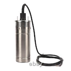Submersible Deep Well Pump High Red Copper Coil Water Pump 1/2in 120W DC24V