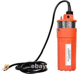 Submersible Deep Well Water Pump with 10Ft Cable 1.6GPM 4'' 5A, Max Lift 230Ft/7