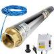 Submersible Water Pump Deep Well 4 1.5hp 110v 285 Ft Head 304 Stainless Steel
