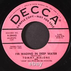 TOMMY MALONE i'm wading in deep water / it's been so long, baby DECCA 7 Single