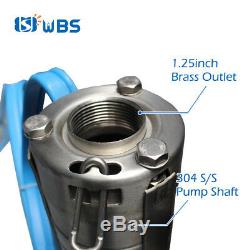 WBS 3 DC Deep Well Solar Water Bore Pump S/S Impeller Submersible 300W 24V Hole