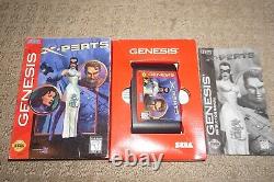 X-Perts Xperts (Sega Genesis) Complete In Box GOOD Shape