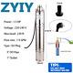 Zyiy 3 Inch 1/3hp Screw Pump Submersible Deep Well Water Pump For Home Pool 250w