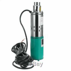 12v 25m Lift Débit Max 3m³ / H Submersible Pompe À Eau D'énergie Solaire Pompe Pour Puits Profond