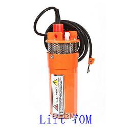 24v 360lph 70m Lift Petit Énergie Solaire Submersible Pompe À Eau Extérieure Deep Well