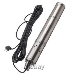 3 1020l/h Forage Deep Well Water Submersible Electric Water Pump House/garden