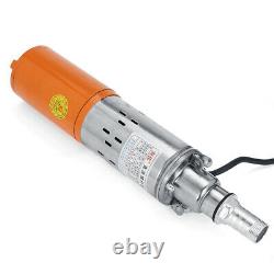 48v/60v 1.2m/h 55m Max Lift Deep Well Pump Submersible Water Pump Énergie Solaire