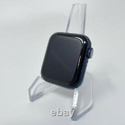 Apple Watch Series 6 Cellular Blue Aluminium 40mm Avec Navy Blue Sport Band Bon