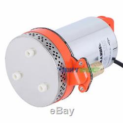 DC 24v, 200w Puits Profond Submersible Pompe À Eau, Solaire Et Batterie, 36ft Max Lift