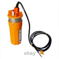 DC 24v Submersible Deep Well Water Pump Solar Battery System For Garden Watering