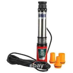 Dc12v 400w Pompe À Courant Continu Submersible À Eau Profonde Avec Fil De 2pi10 Mètres Pour L'eau