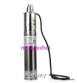 Eau Dc24v Pompe Submersible Brushless Solaire 3m³ / H 120m Head Max Deep Well Pump