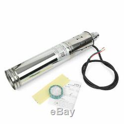 Eau Dc24v Pompe Submersible Brushless Solaire 3m³ / H 120m Head Max Deep Well Pump