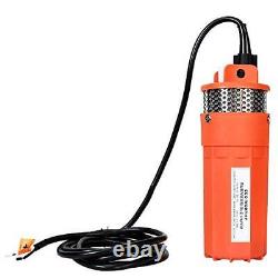 Eco-worthy 24v Pompe À Eau Submersible De Puits Profond Avec Câble De 10 Pieds 1,6gpm 4'' 5a