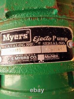 Myers Hj 33s Deep Well Water Convertible Ejectopump Livraison Gratuite