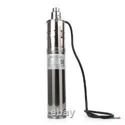 Pompe À Eau Solaire 3m3/h 120m Head Max Submersible Brushless Deep Well Pump Kit