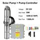 Pompe À Eau Solaire Deep Bore Well Submersible Avec Contrôleur Mppt 400w 500w 600w