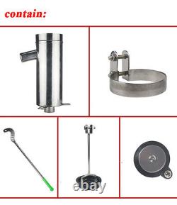 Pompe à eau manuelle, pompe à jet d'eau, puits à aspiration manuelle en acier inoxydable