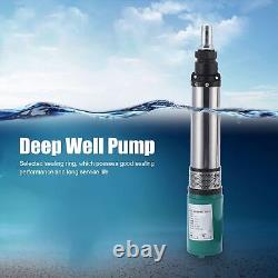Pompe à eau solaire DC Pompe de puits profond Design professionnel pour les entreprises