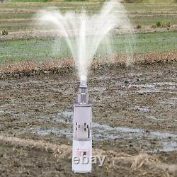 Pompe à eau solaire numérique submersible à aspiration pour forage profond d'irrigation 12v 180w