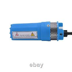 Pompe à eau solaire submersible (bleue) : 6,5 L d'eau de puits profond avec une capacité de pompage de 230 pieds.