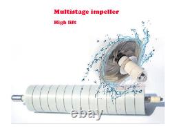 Pompe à eau submersible SHYLIYU de 4 pouces, 1HP, 220-240V/50Hz 750W