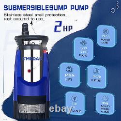 Pompe à eau submersible à plusieurs étages MEDAS 2HP 1500W 1717GPH pour puits profond et utilisation polyvalente