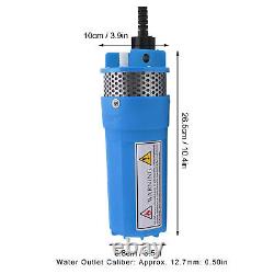 Pompe à eau submersible solaire NEY (Bleue) 230ft de levage 6.5L Pompe à eau de puits profond