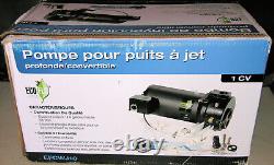 Pompe à jet de puits profond ECO-FLO EFCWJ10 1 HP Convertible