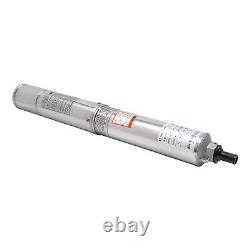 Pompe de puits profond submersible en acier inoxydable de 1HP, 3420RPM, 750W