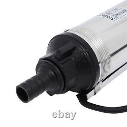 Pompe de puits submersible 2HP 440FT 42GPM 220V en acier inoxydable profond