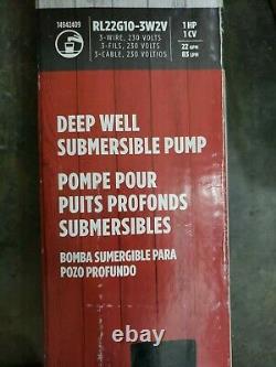 Redlion Deep Water Submersible Pump Rl22g10-3w2v Box Slightly Damaged Voir Descri