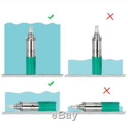 Submersible 12v 25m Lift Débit Max 6m³ / H Solar Energy Deep Well