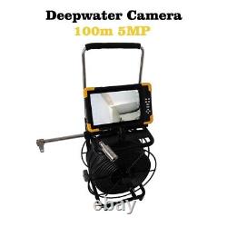 Système de caméra d'endoscope de compteur de mètre AHD de 100m 10.1 pouces pour puits d'eau profonde